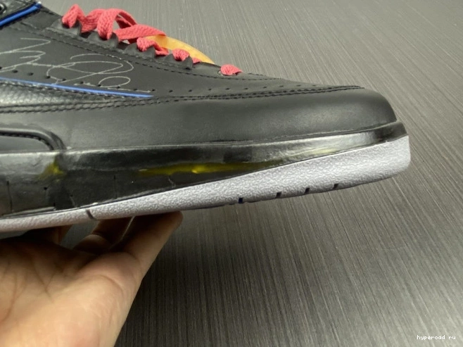 2 Retro SP Jordan Low Off-White Black Blue DJ4375-004 0927